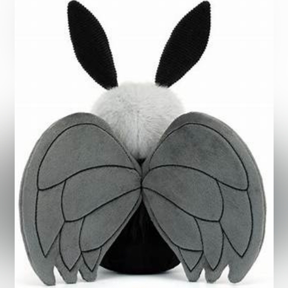 Jellycat Miff Mothman Soft and Plush 8.3x4" BNWT Authentic - Picture 4 of 8